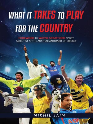 cover image of what it takes to play for the country